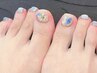 【Foot／親指やり放題♪】親指アートコース  ¥7000
