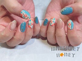 和柄ネイル