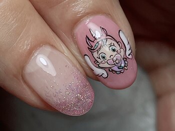 キャラクターネイル