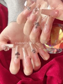 ベージュ×クロス地雷