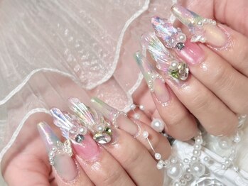 ジョアアンジェ 福島店(joieange)の写真/チップ、アプレなど長さ出しの種類も多数！理想の形や強度、お爪のお悩みに合わせても◎【1本からでもOK】