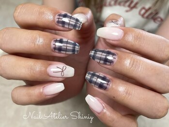 チェックネイル