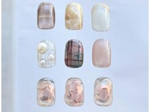 ネキ(neki)の雰囲気（定額デザイン6500円/ニュアンスデザイン/フィルイン/春ネイル）