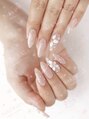 さくらや&nbsp;大人気☆momo design nail コース※写真は親指アート1本＋￥1100