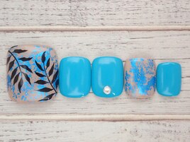 ＃ボタニカル＃フットネイル