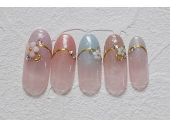 フラワーネイル