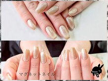 バニーラッシュ(Bunny Lash)/【マグネットネイル】