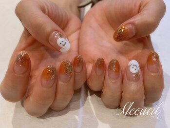 アクイユ 銀座店(ACCUEIL)/ハロウィンネイル♪