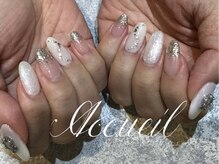アクイユ 銀座店(ACCUEIL)/ホワイトネイル