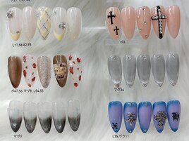 キティー/クロム/デザインネイル