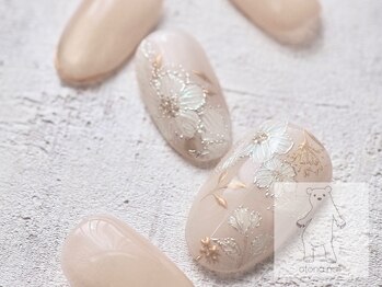 オトナネイル(otona nail)/ビーズ刺繍ネイル