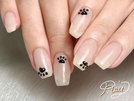 肉球ネイル