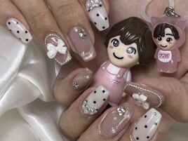 推しイメージのピンクデザイン♪