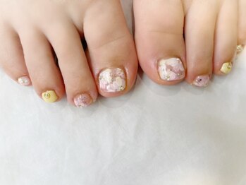 シベル(Ci belle)/フット/フラワー/ラメ/春夏秋冬