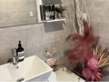 レイリス 金町店(Raylice)/【店内】レストルーム/金町/眉毛