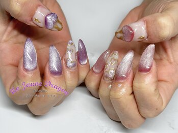 アン ジョーヌドラゴ/【ロングネイル】ハートネイル