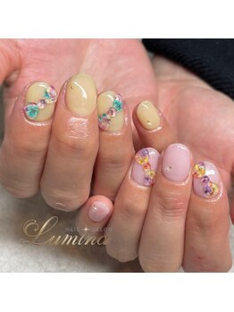 ルミナ 前橋店(Lumina)/押し花ネイル