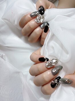 アンジュ 五反田店(Ange)/★ブラックネイル★