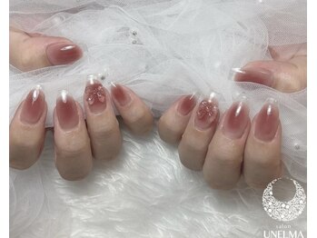 ウネルマ 天神店(UNELMA)/チークネイル+長さだし