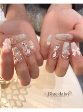 ブルーデイジー 栄本店(Blue daisy)/アプレ長さだしキラキラ冬ネイル