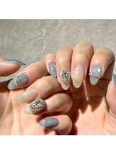 ネイルズ ヒマワリ(Nails Himawari)/【前田担当】持ち込みデザイン