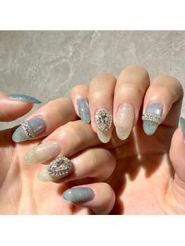 ネイルズ ヒマワリ(Nails Himawari)/【前田担当】持ち込みデザイン