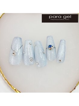パラジェル豪華ブライダルネイル