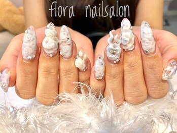 フローラ(FLORA)/ジェル3Dアートつけ放題¥10800