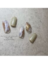 ネイルサロンクリアヴィラ(nail salon clear villa)/nuance designコース￥9990