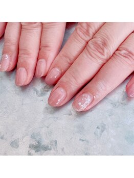 ホームサロン エヌスリー(N3)/シンプルグラデにワンポイント