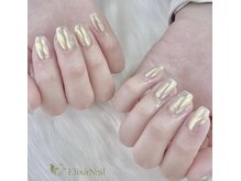 エリクサーネイル 心斎橋(Elixir Nail)/オーロラミラーネイル☆
