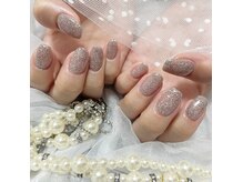 ホヌネイル(honu nail)の雰囲気（ショートネイル♪#マグネット#グリッター#インクジェル有ります）