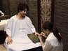 【メンズ極める】コース(ネックリンパ＋顔ほぐし+ネイルケア)￥15400