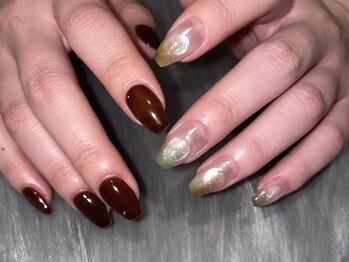 シェルネイル(SHELL NAIL)/ぷっくり/staff:kumagai