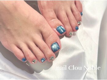 ネイルクルーノーヴル(nail Clou Noble)/マグネット×埋め尽くし