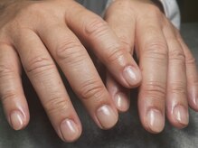 オムネイル 渋谷(HOMME NAIL)/クリアジェル ¥4.900