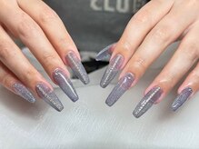 アモールビューティー 新宿店(Amor Beauty)/チップ長さだしシンプルネイル