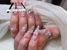 ゼン ネイル デザイン 池袋(ZEN NAIL DESIGN)/* 長 さだしやり放題×つけ放題
