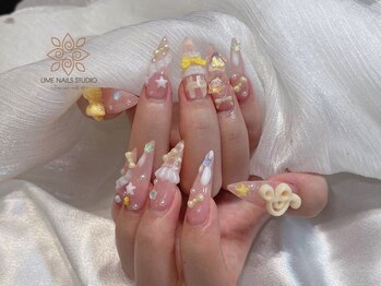ウメネイルスタジオ(UME NAIL STUDIO)/長さだしやり放題×つけ放題
