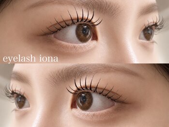 イオナ(iona)の写真/【通いやすさと仕上がりの良さが◎】モチの良いエクステで目元を華やかに★悩みに合わせたデザイン提案も♪