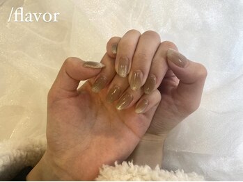 スラッシュフレーバー(/flavor)/マグネットネイル♪