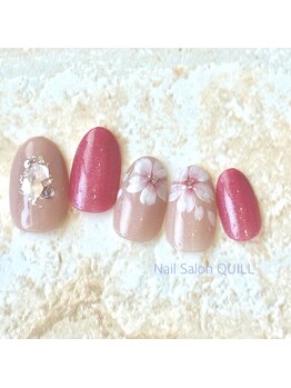 ネイルサロン クイル(QUILL)/3月さくら（3）