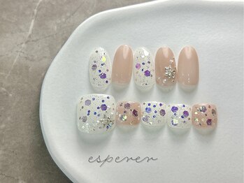 エスペレ 六本木(esperer)/*シンプルネイル* 26/01