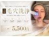 全顔毛穴洗浄