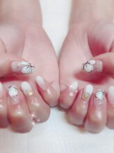 レアネイル(Re'a nail)/フラワーネイル