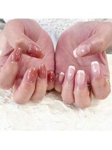 ケイクバイクーロ(CAKE by curro)/フレンチ＊ハートネイル