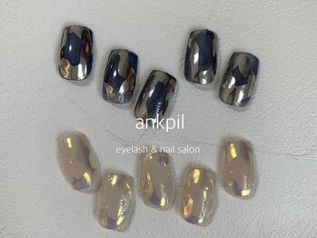 アノカプイル(ankpil)/8月【季節のaネイル】デザイン