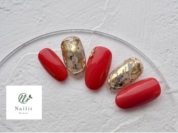 ネイリット 銀座(Nailit)/FOIL MIRROR &nbsp;&nbsp;¥10600【¥11660】