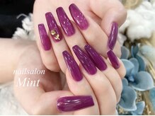 ネイルサロン ミント(Mint)/ワンカラー(パーツ別途)