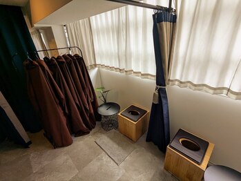ミジタク 京都二条店(mijitaku)の写真/【二条/通い放題クーポン有】よもぎ蒸しでカラダの芯からポカポカ！通う度に、整っていく感覚を♪